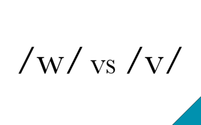 /w/ vs /v/