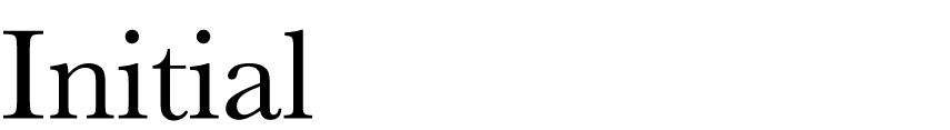 Initial
