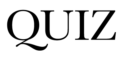  QUIZ