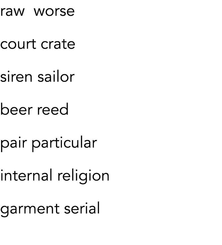 raw worse court crate siren sailor beer reed pair particular internal religion garment serial