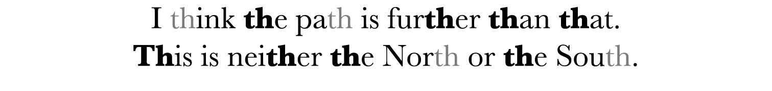 I think the path is further than that  This is neither the North or the South 