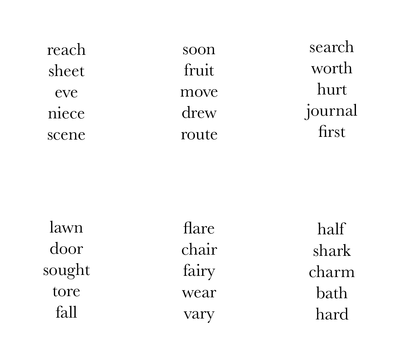  reach sheet eve niece scene, soon fruit move drew route, search worth hurt journal first,  lawn door sought tore fal   